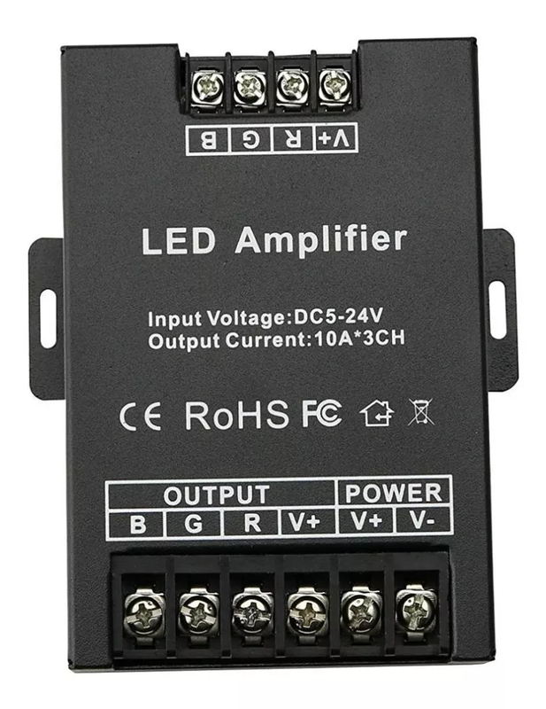 Amplificador RGB 20A/Canal 24 V