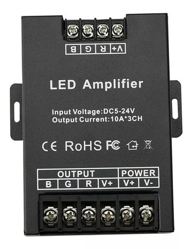 Amplificador RGB 20A/Canal 24 V